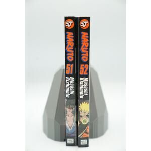 Naruto Vol. 51 & 52 Manga Set by Masashi Kishimoto